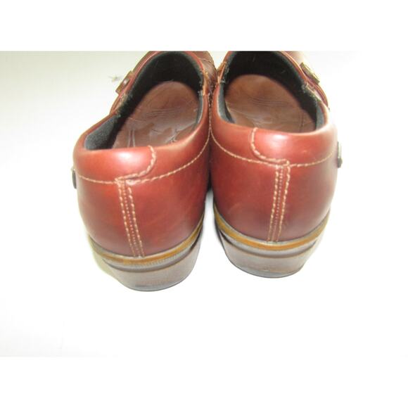 KEEN Brown Leather Slip-On Shoes Women’s Size 5 Comfort Casual - Picture 6 of 7